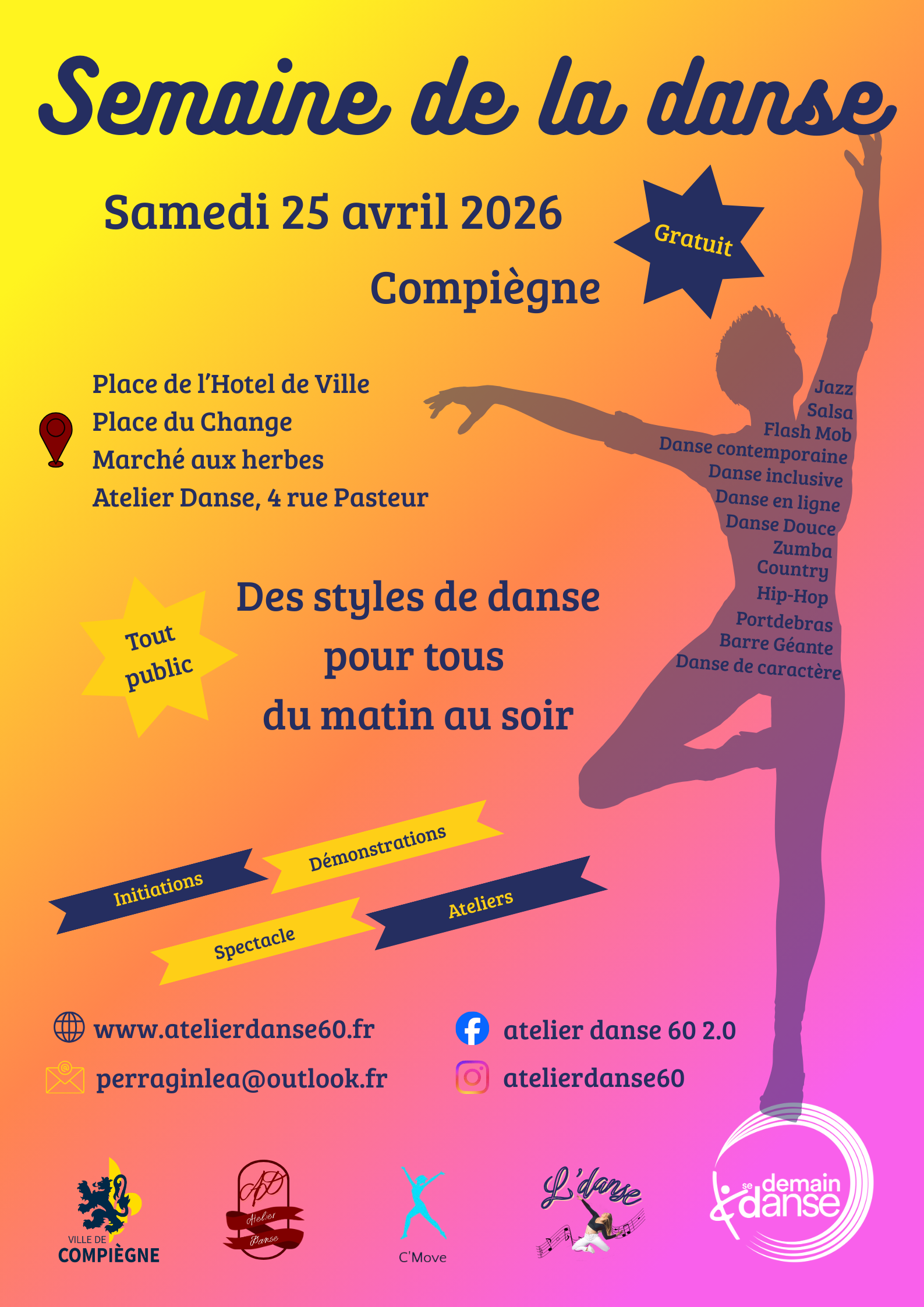 Affiche semainedanse