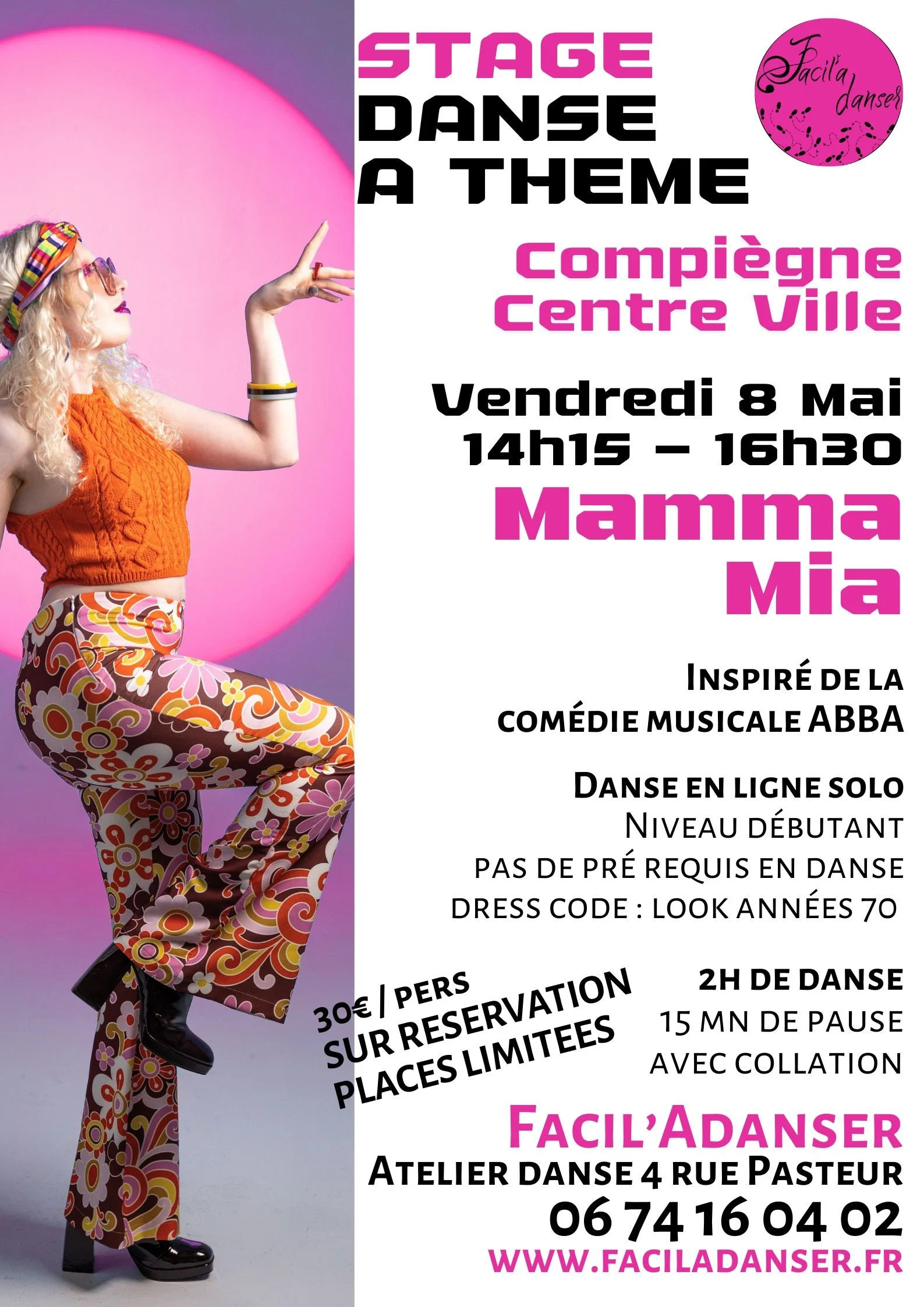 Stage mamma mia compiegne