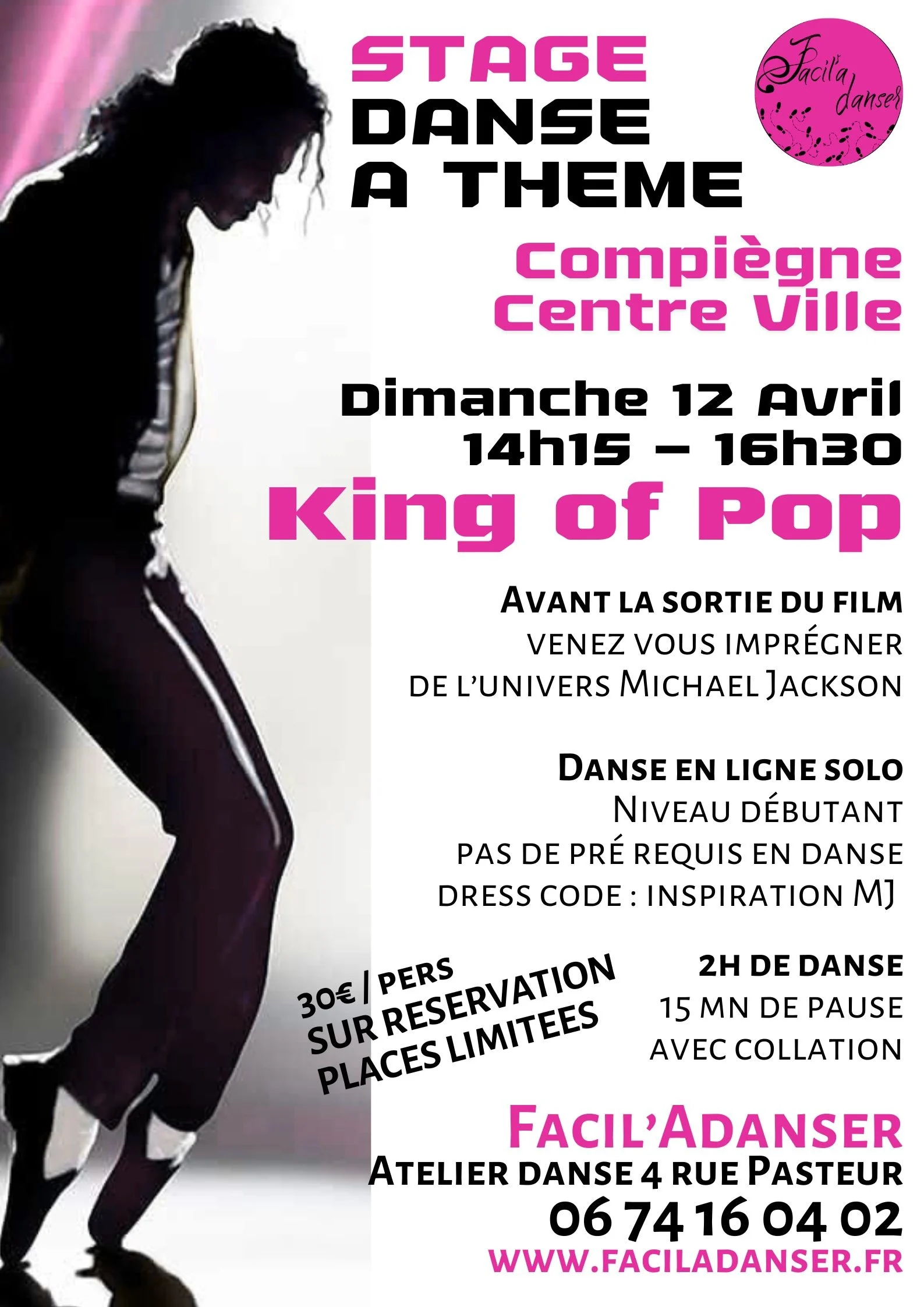 Stage michael jackson compiegne