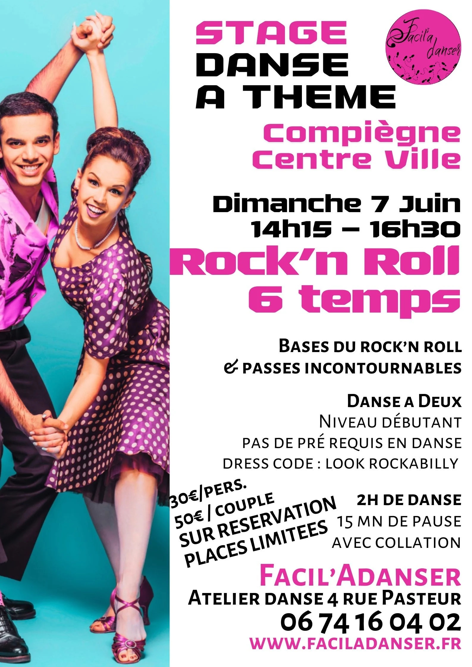 Stage rock n roll compiegne